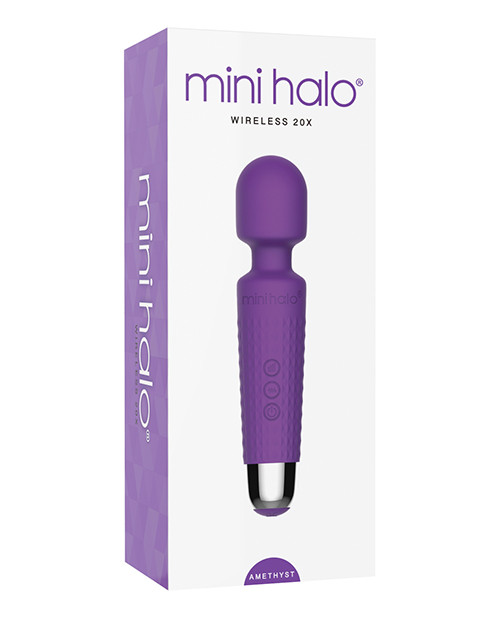 Mini Halo Wireless 20X Wand - Amethyst