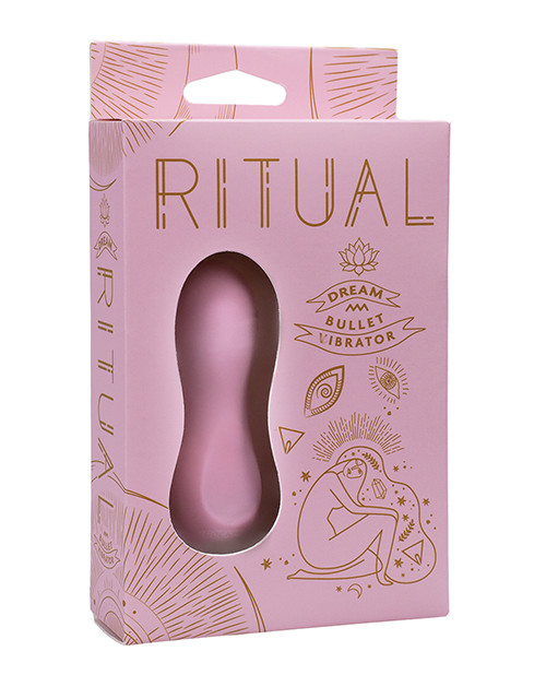 Doc Johnson Ritual Dream Rechargeable Silicone Bullet Vibe - Pink