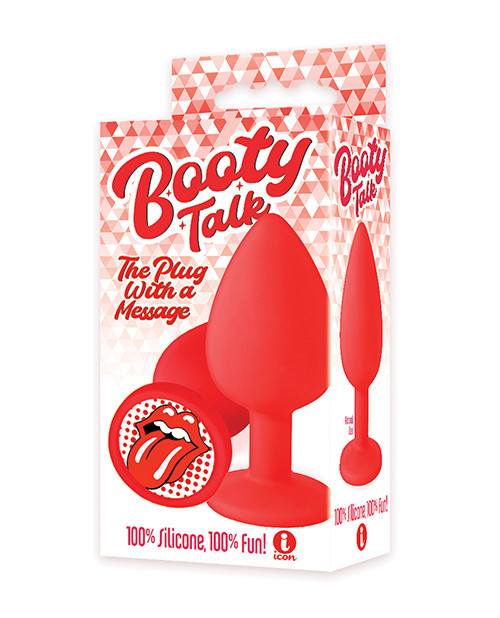 The 9'S Booty Calls Tongue Plug - Red