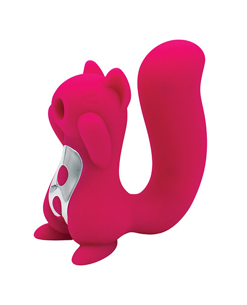 Natalie'S Toy Box Screaming Squirrel Pulsing And Vibrating - Red
