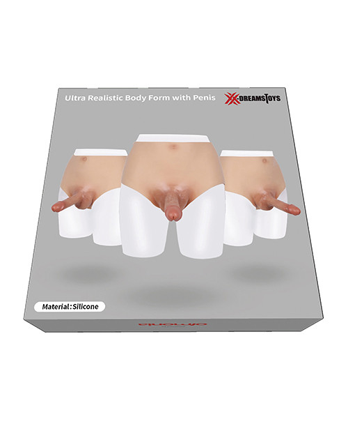 Xx-Dreamstoys Ultra Realistic Penis Form Medium - Ivory