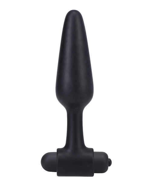 Doc Johnson In A Bag 5" Vibrating Butt Plug - Black