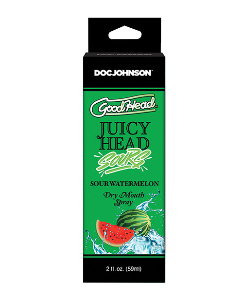 Doc Johnson GoodHead Juicy Head Dry Mouth Spray - 2 oz Sour Watermelon