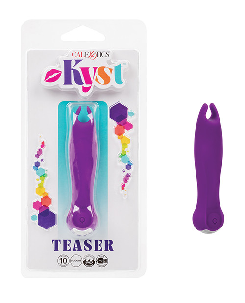 Kyst Teaser Stimulator With Flickering Ticklers - Purple