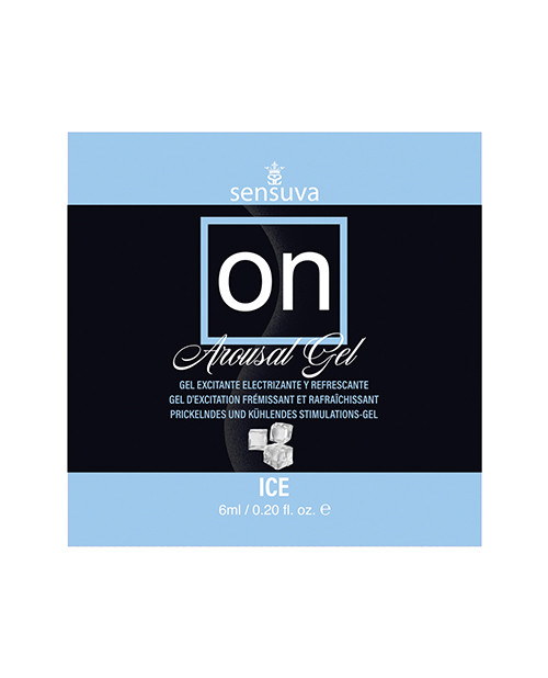 ON Ice Arousal Gel - 6 ml Single Use Packet