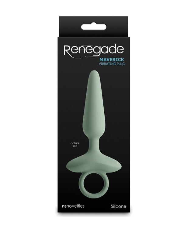 Renegade Maverick Vibrating Anal Plug - Sage