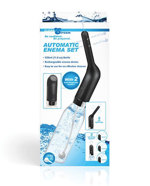Automatic Enema Set With 2 Nozzles - 350 ml
