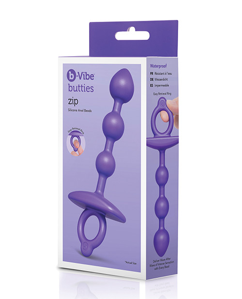 b-Vibe - Zip Silicone Anal Beads