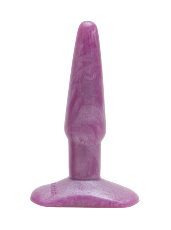 Doc Johnson Platinum Silicone The Lil' End Butt Plug - Purple