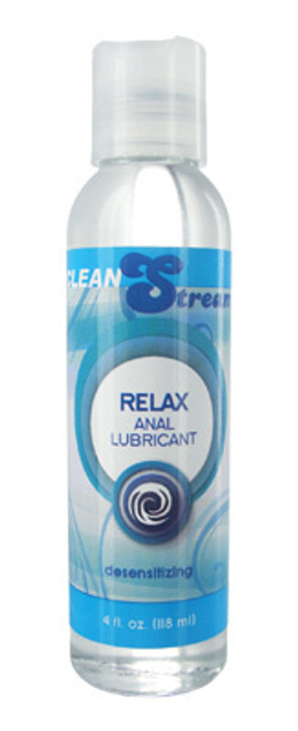 XR Clean Stream Relax Desensitizing Anal Lube - 4 Oz