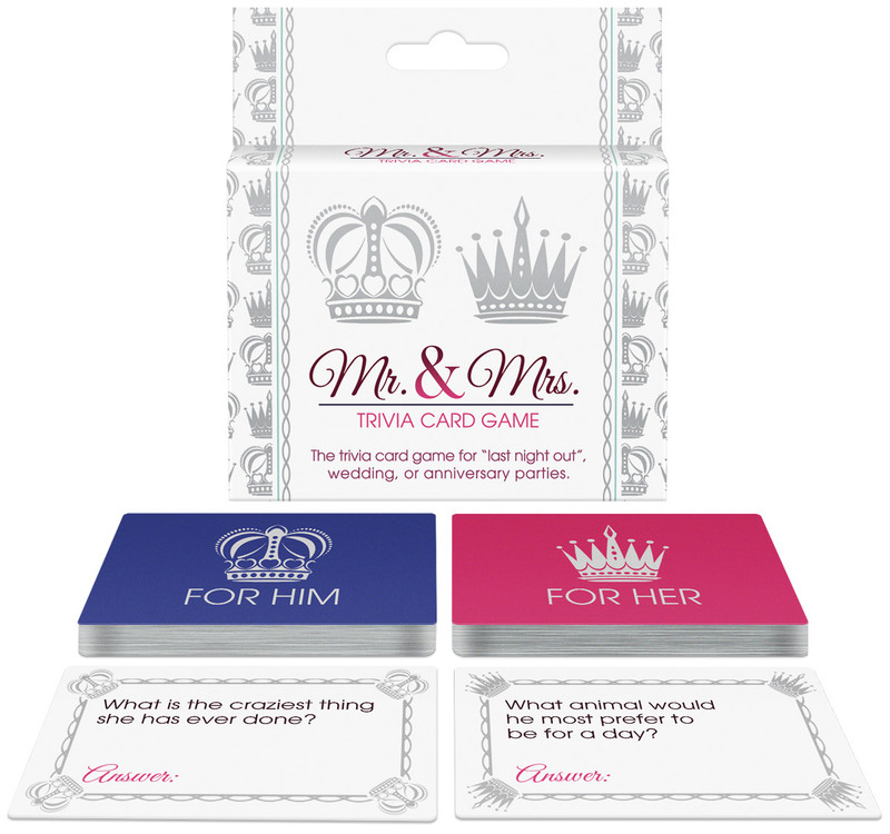 Mr. & Mrs. Trivia Card Game