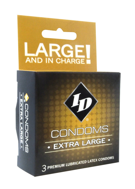 Id Extra Large Condoms - Box Of 3
