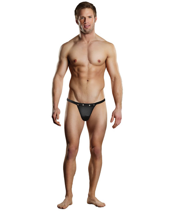 Male Power Men's Bong Thong Black L/Xl