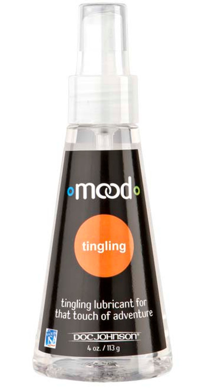 Doc Johnson Mood Personal Lubricant Tingling - 4 Oz