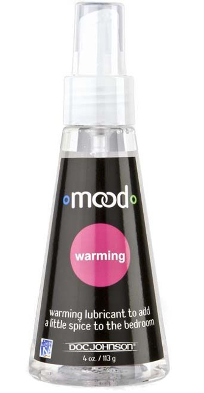 Doc Johnson Mood Personal Lubricant Warming - 4 Oz