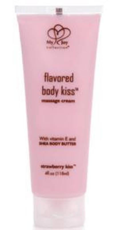 Kingman Ind. Body Kiss Flavored Massage Oil - Strawberry