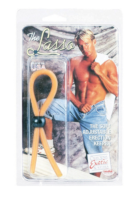 CalExotics The Lasso Erection Keeper (Soft, Adjustable) Cock Ring