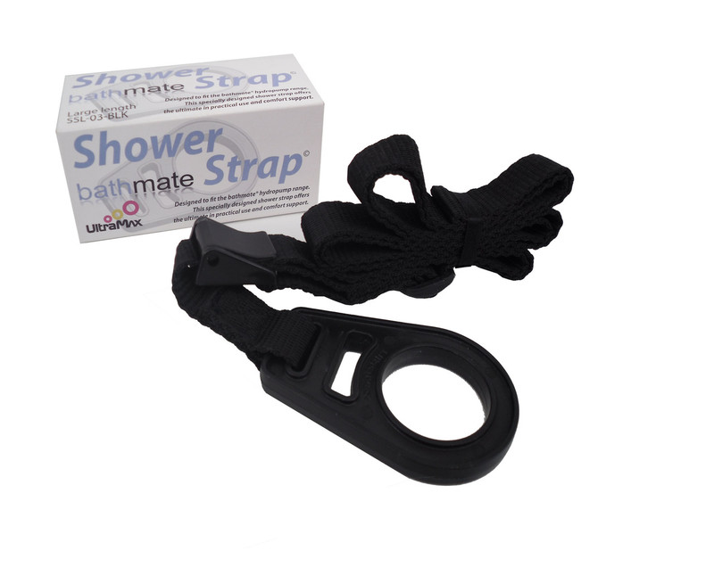 Bathmate Shower Strap Large Length Penis Pump Holder - Black