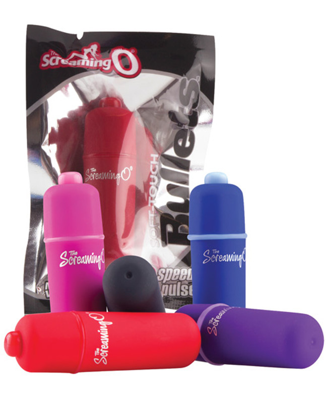 Screaming O Touch Bullet Vibrator - 3 Speed Asst. Color