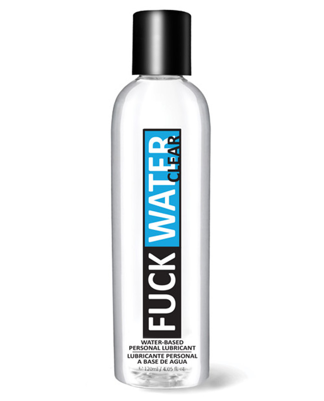 F*ck Water Clear H2O Personal Lubricant - 4 Oz Bottle