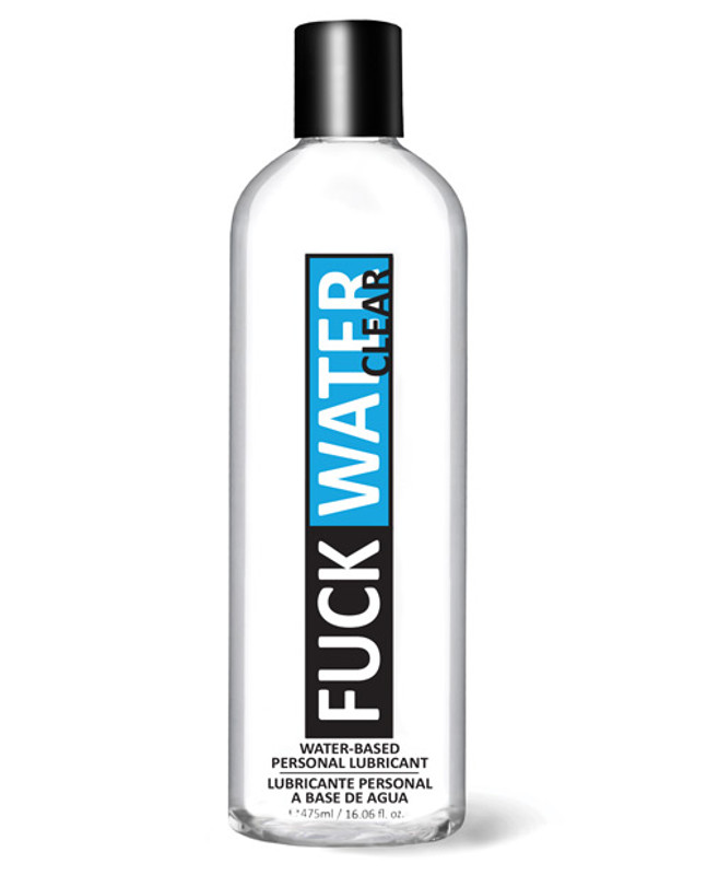 F*ck Water Clear H2O Personal Lubricant - 16 Oz Bottle