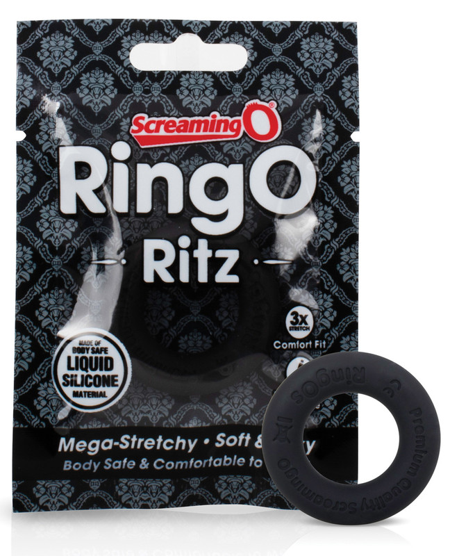 Screaming O Ringo Ritz Cock Ring - Black