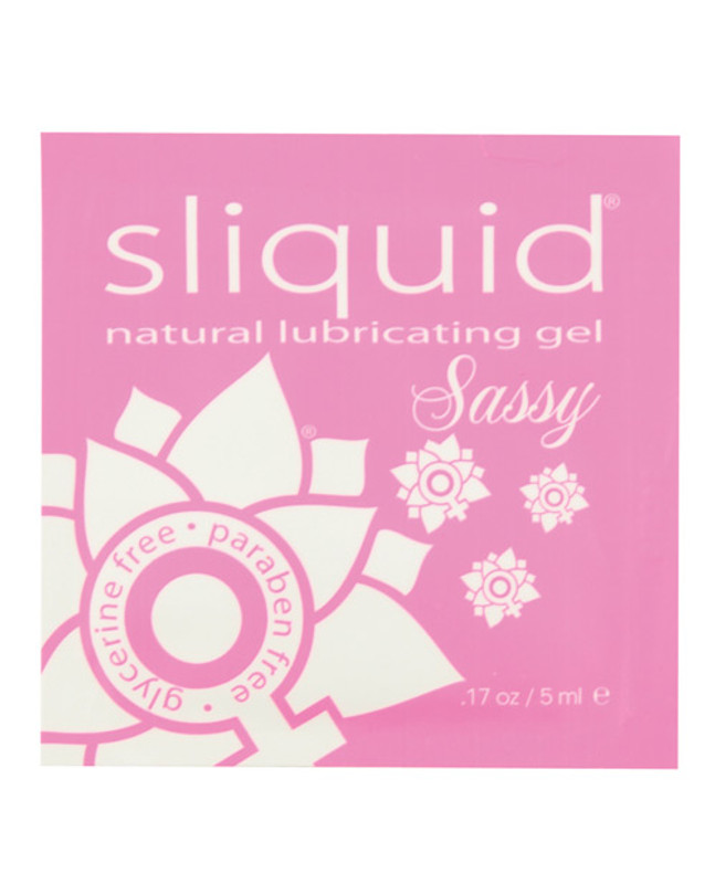 Sliquid Naturals Sassy Pillows Personal Lubricant .17 Oz