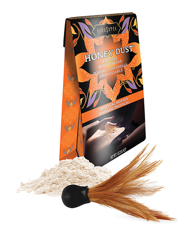 Kama Sutra Honey Dust Body Powder - 1 Oz Tropical Mango