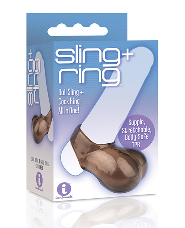 Icon Brands The 9's Ball Sling And Cock Ring