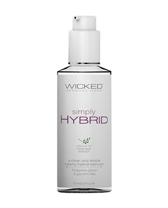 Wicked Sensual Care Collection Simply Hybrid Personal Lubricant - 2.3 Oz
