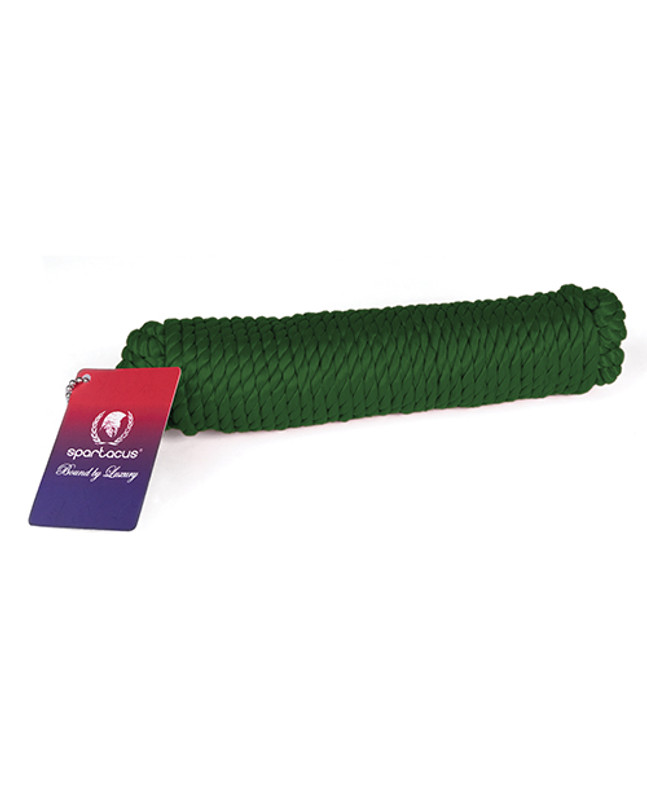 Spartacus Fetish Nylon Rope - 10 Mm Green