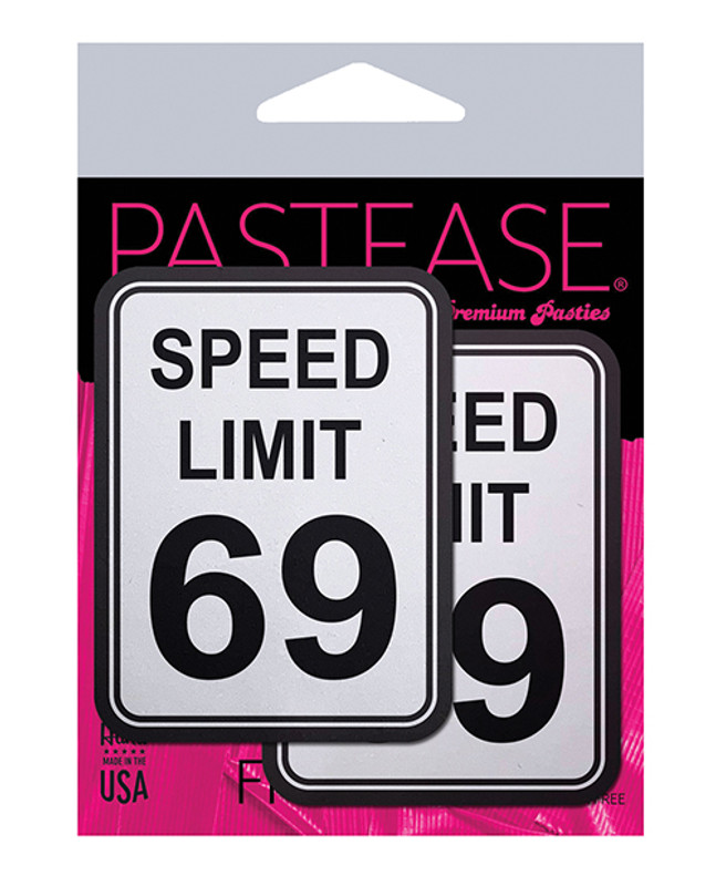 Pastease Premium Speed Limit 69 - White/Black O/S