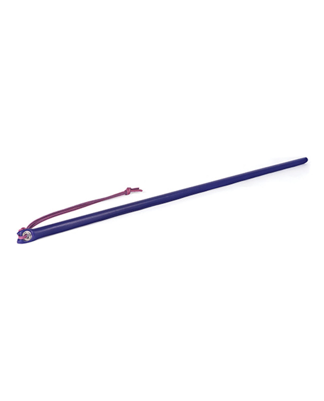 Spartacus 24" Leather Wrapped Cane - Purple