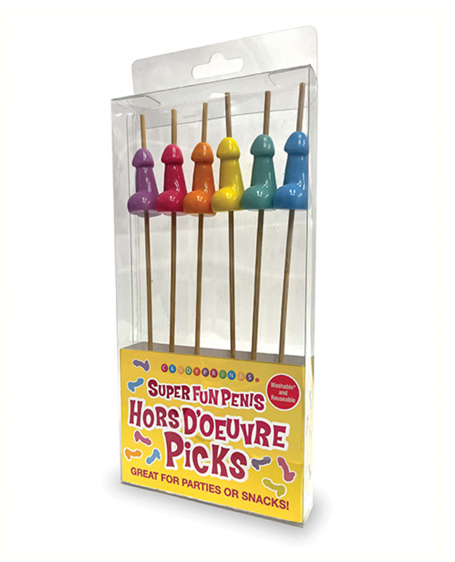 Super Fun Hor D'Oeuvre Picks - Set Of 6