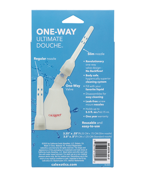 One-Way Ultimate Douche - Clear