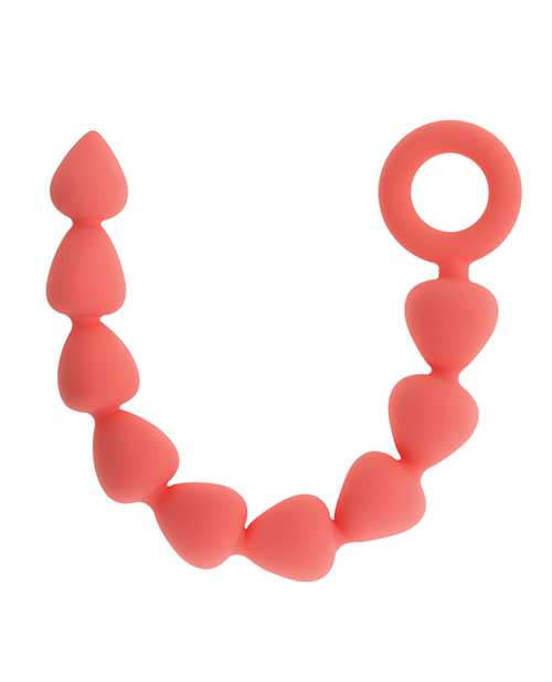 Sex & Mischief Peaches 'n CreaMe Silicone Anal Beads