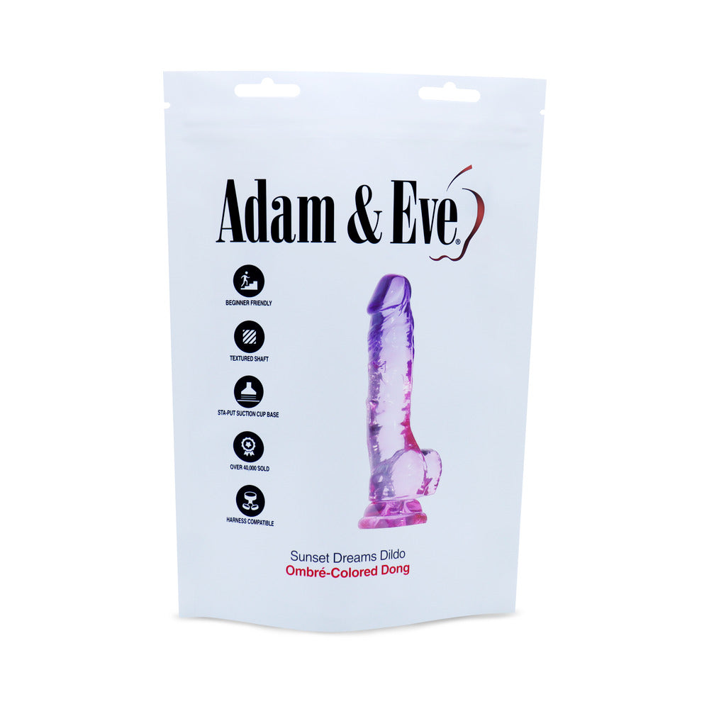 Adam & Eve Sunset Dreams Dildo (Bag Packaging)