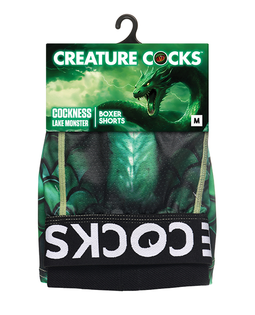 Creature Cocks - Creature Wear Cockness Monster Lake Creature Boxer Shorts - MD