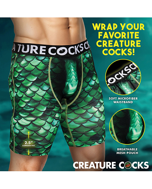 Creature Cocks - Creature Wear Cockness Monster Lake Creature Boxer Shorts - XL