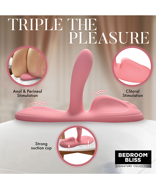 Bedroom Bliss Vibrating Silicone Grinder With Remote