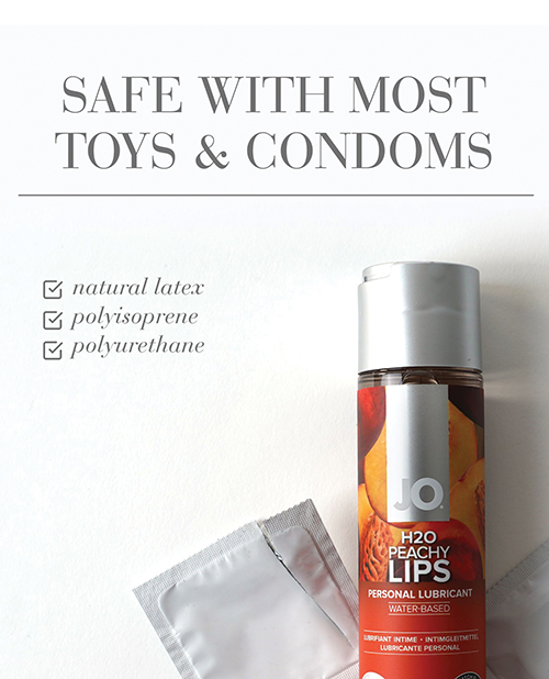 JO H2O - Peach Lubricant 4 oz