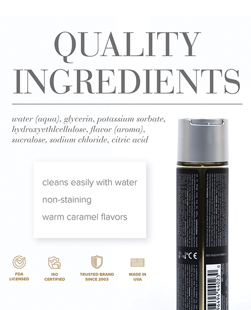 JO Gelato - Salted Caramel Lubricant 4 oz