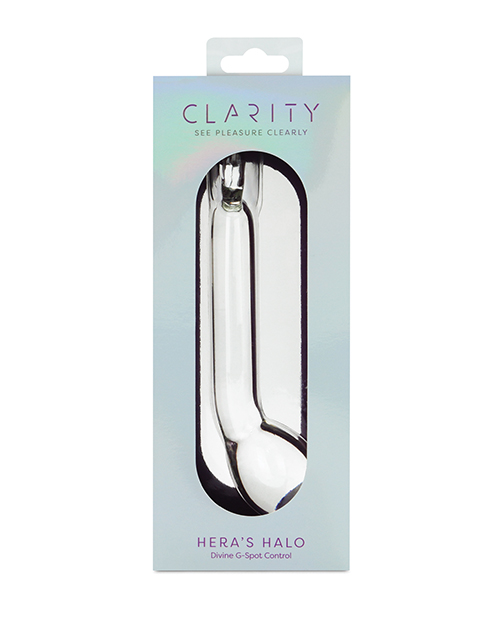 Clarity Glass Dildo - Hera's Halo