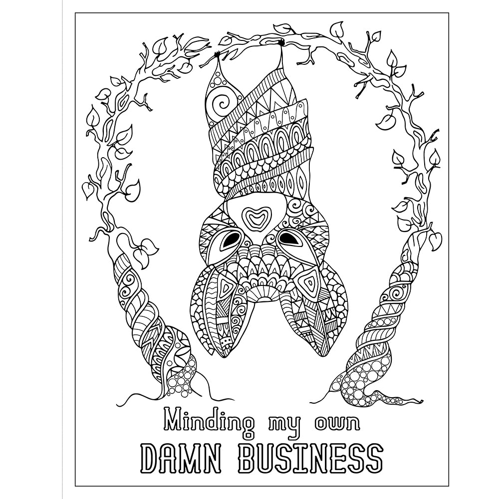 F*cking Fantastic: A Colossal Kick-Ass Coloring Book