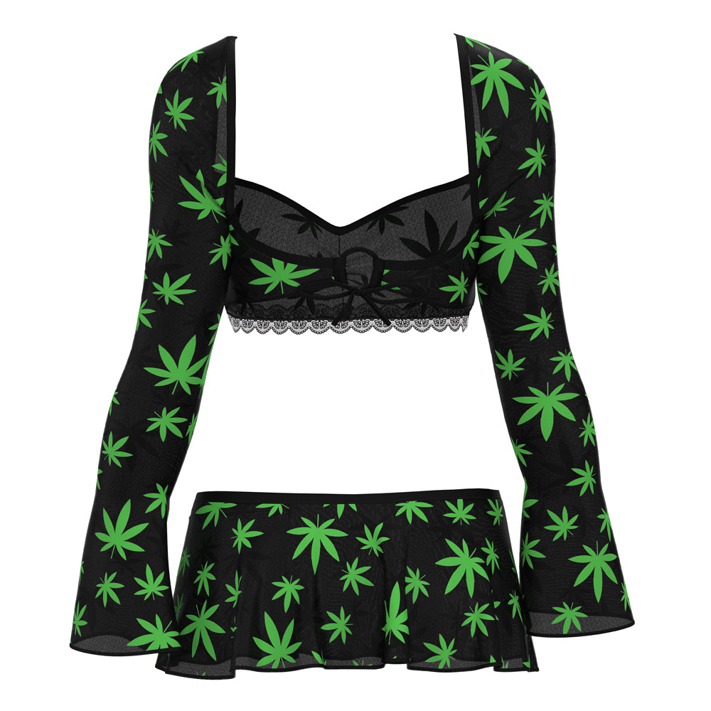 Magic Silk Hazy Dayz Crop Top