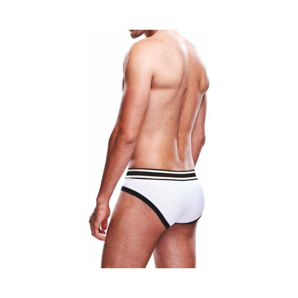 Prowler Brief White/Black L