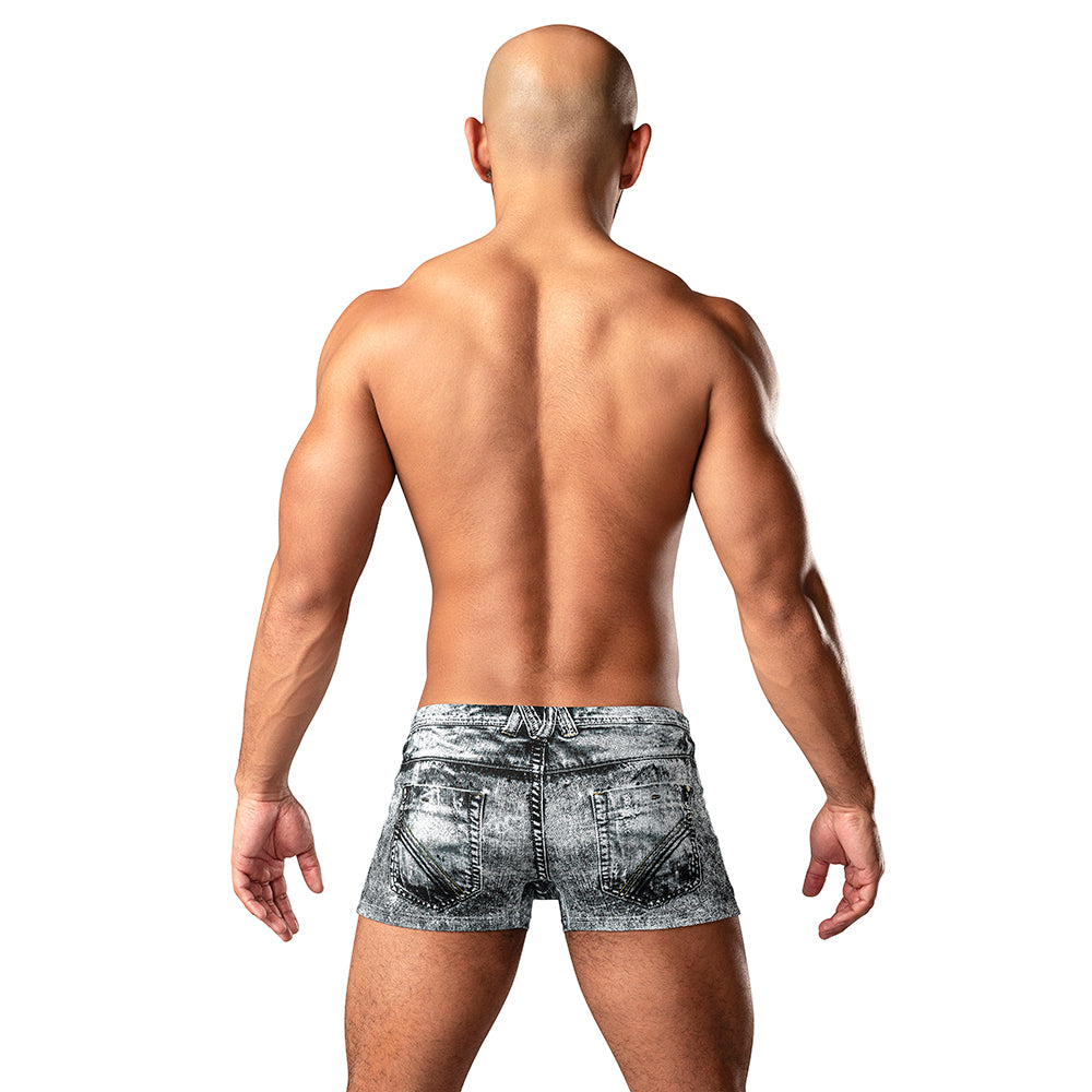 Male Power The Matchmaker Mini Short Denim Print S