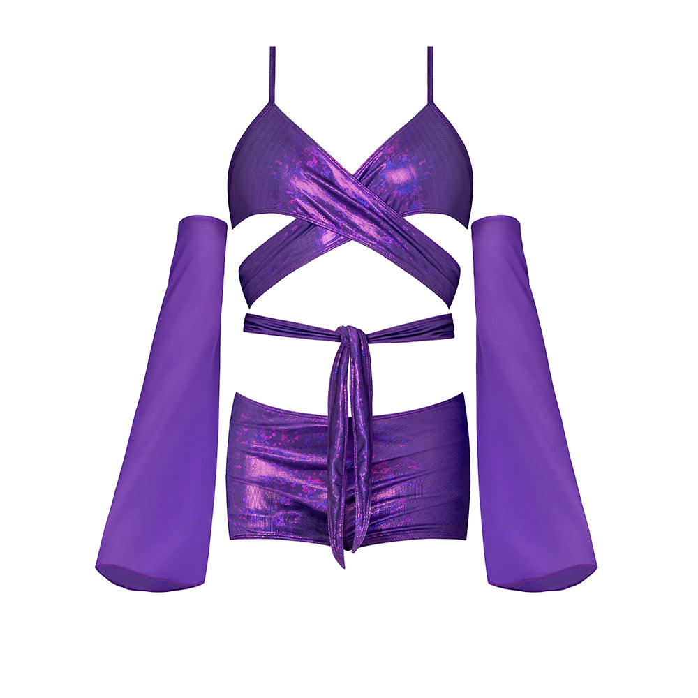 Magic Silk Glimmer Wrap Bralette