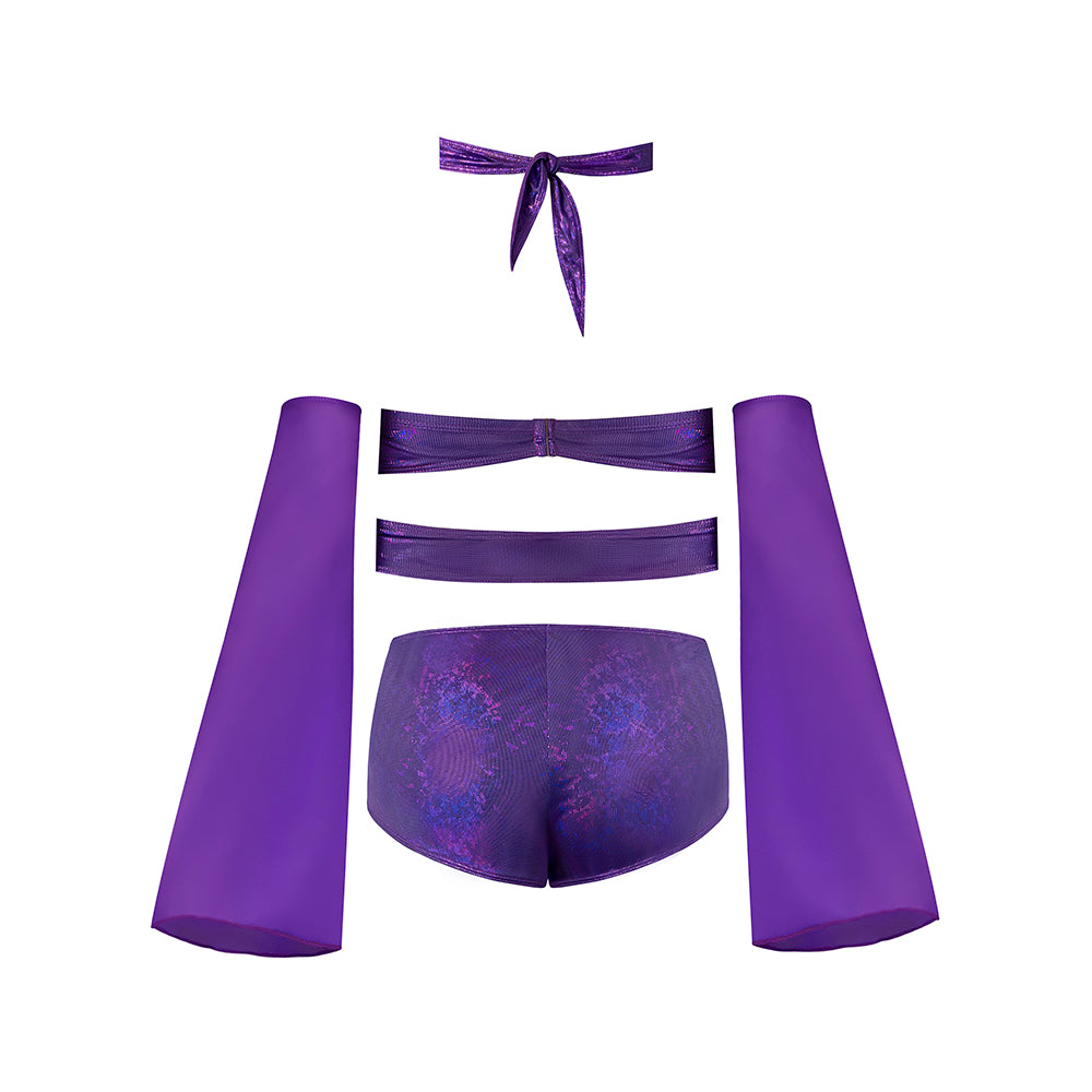 Magic Silk Glimmer Wrap Bralette