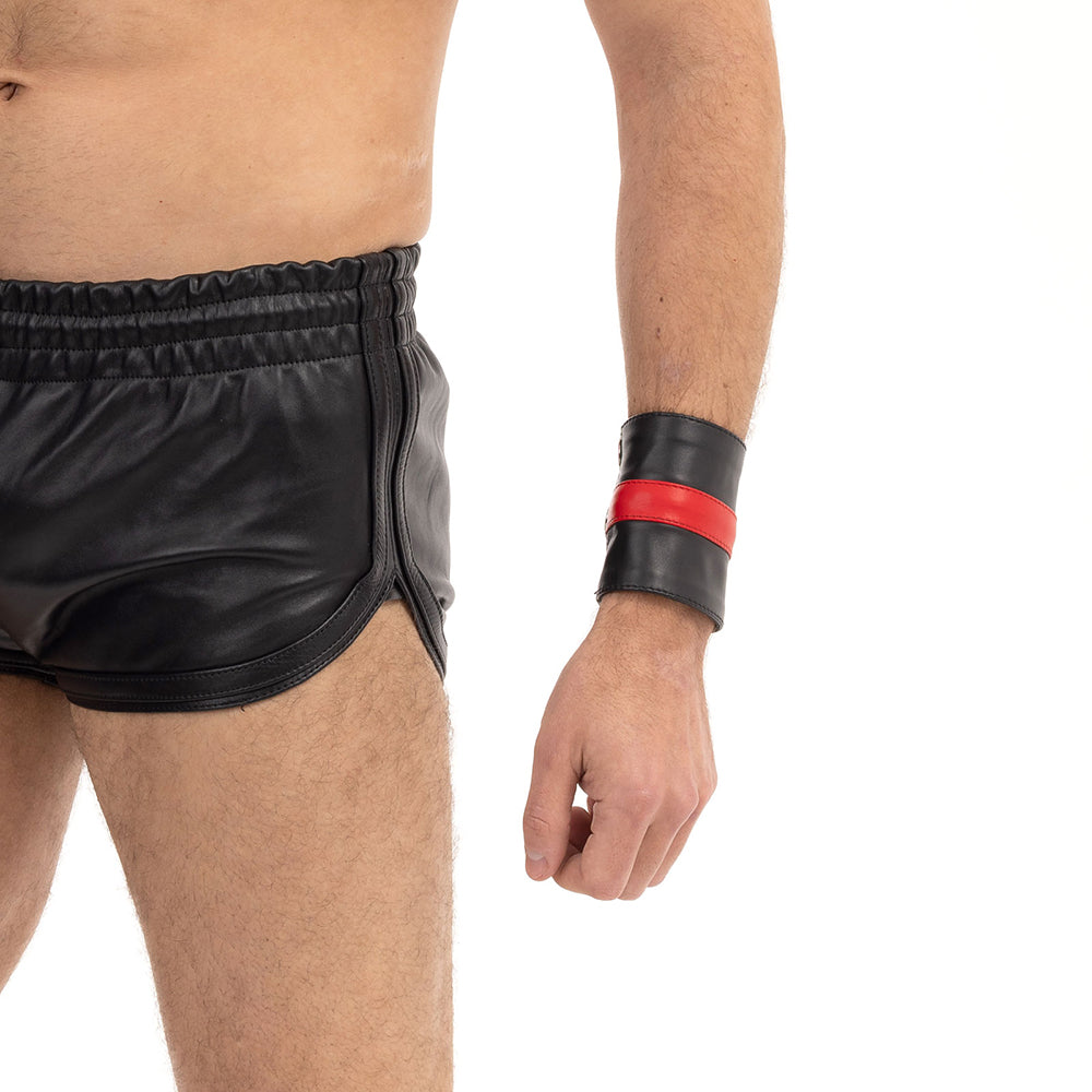 Prowler RED Leather Wrist Wallet Black/Red XL